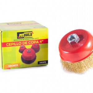 Cepillo Copa de bronce 4"