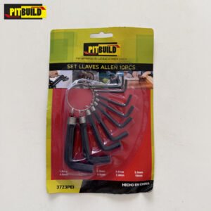 Set llave allen Milimetrica x10
