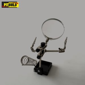 LUPA ARTICULADA C/PINZAS GRANDE 8.5CM
