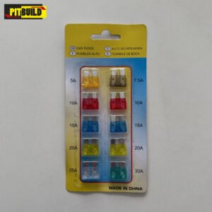 Fusibles X 10 Ficha Plano Surtido 5A A 30A