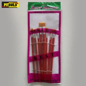 Pincel chato x12pcs