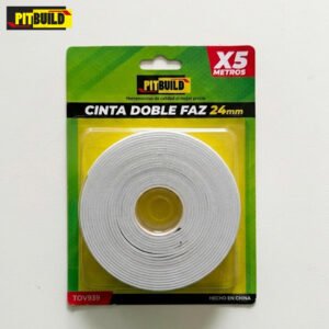 CINTA DOBLE FAZ 24MM X 5MTS.