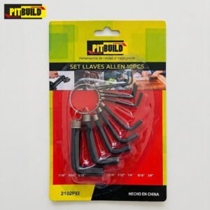 Set llave allen Pulgadas x10