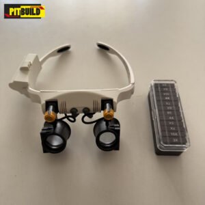 LUPA LENTE 21 AUMENTOS 3X-25X C/LED