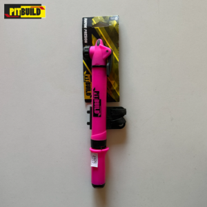 inflador FUCSIA mini a gatillo 2 valvulas