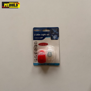 LUZ BICI X2 LED GOMA