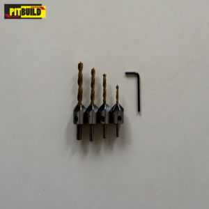 KIT MECHAS AVELLANADORAS-BISELADORAS X4 PC 3MM-6MM