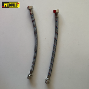 FLEXIBLE ENMALLADO 1/2 30CM  unidad